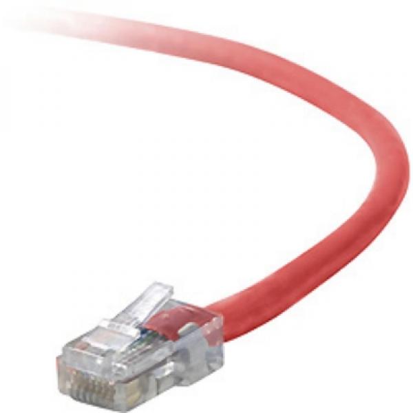 Belkin 7' Cross-Wired CAT5e (350MHz) UTP Ethernet Network Cable - Red